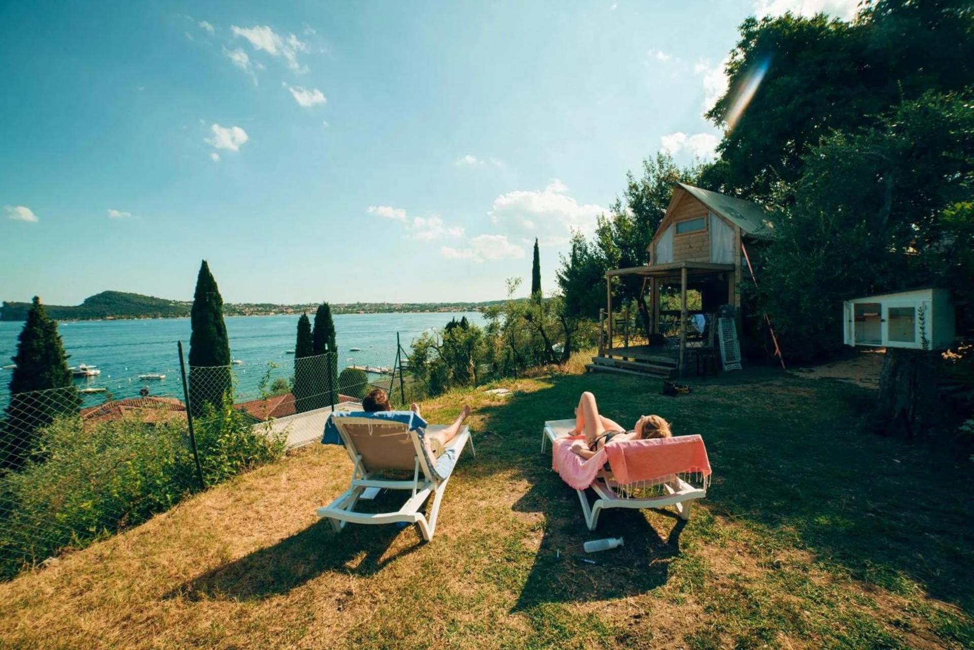 Vacanze Glamping Boutique San Felice del Benaco Exterior foto